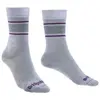 Bridgedale Trail Sport Lightweight T2 Merino Cool Comfort - Ankle Chaussettes Femme, Gris clair, L/41-43 EU