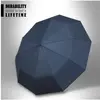 ONEVER Parapluie Automatique Antivent Anti retournement - Résistant Au Vent - Ouverture et Fermeture Automatique