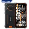 BLACKVIEW Téléphone Portable Incassable BV6200 Pro Android 13 6,56 HD+ 13000mAh/18W 12Go+128Go 13MP Etanché,Face ID,Dual SIM - Orange