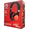 Casque de jeu filaire Fusion de PowerA - Crimson Fade