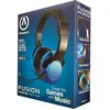 Casque filaire POWER A Fusion Sapphire - Micro-casque circum-aural avec microphone détachable