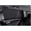 CAR SHADES Set de Compatible avec Kia NIRO II 2022- (4-pièces), Noir