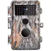 BlazeVideo Caméra de Chasse Nocturne Vision 32MP HD 1296P,Détection de...