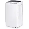 GOPLUS Machine à Laver Automatique Portable- Lave-linges Niveau d'Eau Max. 45L- Pompe de Vidange,Écran d' Affichage LED