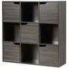 COSTWAY Bibliothèque de Rangement, Etagère de Rangement, Cube de Range...