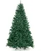 COSTWAY Sapin de Noël Artificiel 225CM à Charnière avec Support Métall...