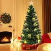 Giantex Costway - Sapin de Noël Artificiel 150, 170 Branches en pvc, S...