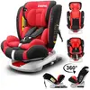 KITYTETY Siège Auto Pivotant 360° ISOFIX LATCH - 40-150 cm de 0 à 12 ans - Groupe 0+/1/2/3 (0-36kg) - Têtière réglable, Inclinable - Rouge