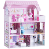 CostwayMaison de poupée pour enfants avec nombreux accessoires Maison ...