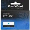 Cartouche compatible Brother BTD180C - Cyan