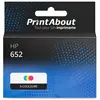 PrintAbout Cartouche compatible HP 652 (F6V24AE) - 3-couleurs