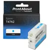 PrintAbout Cartouche compatible Epson T47A2 - Cyan