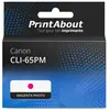 PrintAbout Cartouche compatible Canon CLI-65PM - Magenta photo