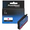 PrintAbout Cartouche compatible HP 712 (3ED68A) - Magenta