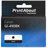 PrintAbout Cartouche compatible Canon GI-490BK - Noir