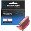 PrintAbout Cartouche compatible Canon PFI-300PM - Magenta photo