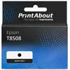PrintAbout Cartouche compatible Epson T8508 - Noir mat