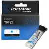 PrintAbout Cartouche compatible Epson T9452 - Cyan - Grande capacité