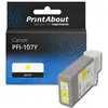 PrintAbout Cartouche compatible Canon PFI-107Y - Jaune