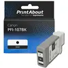 PrintAbout Cartouche compatible Canon PFI-107BK - Noir