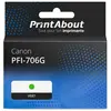 PrintAbout Cartouche compatible Canon PFI-706G - Vert - Grande capacité