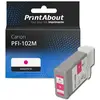 PrintAbout Cartouche compatible Canon PFI-102M - Magenta