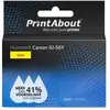 PrintAbout Cartouche compatible Canon GI-56Y - Jaune