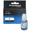 PrintAbout Cartouche compatible Canon GI-56C - Cyan