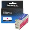 PrintAbout Cartouche compatible Epson SJIC22P(M) - Magenta