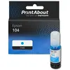 PrintAbout Cartouche compatible Epson 104 (C13T00P240) - Cyan