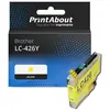 PrintAbout Cartouche compatible Brother LC-426Y - Jaune