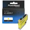PrintAbout Cartouche compatible Brother LC-426XLY - Jaune - Grande capacité