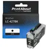 PrintAbout Cartouche compatible Brother LC-427BK - Noir