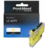 PrintAbout Cartouche compatible Brother LC-427Y - Jaune