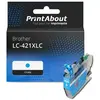 PrintAbout Cartouche compatible Brother LC-421XLC - Cyan - Grande capacité