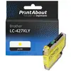 PrintAbout Cartouche compatible Brother LC-427XLY - Jaune - Grande capacité