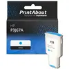 PrintAbout Cartouche compatible HP F9J67A (728) - Cyan - Très grande capacité