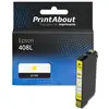 PrintAbout Cartouche compatible Epson 408L (C13T09K44010) - Jaune - Gr...