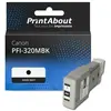 Cartouche compatible Canon PFI-320MBK - Noir mat - Grande capacité