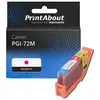 PrintAbout Cartouche compatible Canon PGI-72M - Magenta