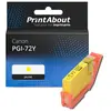 PrintAbout Cartouche compatible Canon PGI-72Y - Jaune
