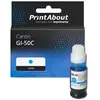 PrintAbout Cartouche compatible Canon GI-50C - Cyan - Grande capacité