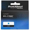 PrintAbout Cartouche compatible Canon PFI-1700C - Cyan