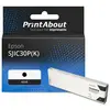 PrintAbout Cartouche compatible Epson SJIC30P(K) - Noir