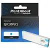 PrintAbout Cartouche compatible Epson SJIC30P(C) - Cyan