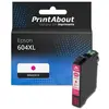 PrintAbout huismerk Inktcartridge 604XL (C13T10H34010) Magenta Hoge ca...