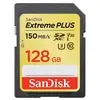 Carte mémoire SDXC SanDisk Extreme PLUS 128 Go jusqu'à 150 Mo/s, Classe 10, U3, V30