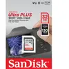 Carte mémoire SanDisk Ultra+ SDHC UHS-I 32 Go V10²