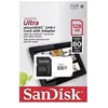 Carte mémoire microSDXC SANDISK 128Go - UHS-I / Class10 - Adaptateur inclus