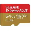 SanDisk Extreme PLUS 64 Go MicroSDXC Classe 10